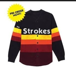 THE STROKES 2021 Limited Edition Baseball Long Sleeve Jersey